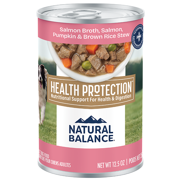 Natural Balance Dog Health Protection Salmon &amp; Pumpkin Stew 12.35oz