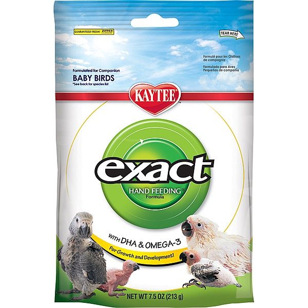 Kaytee Exact Hand Feeding Formula  for Baby Birds 7.5OZ
