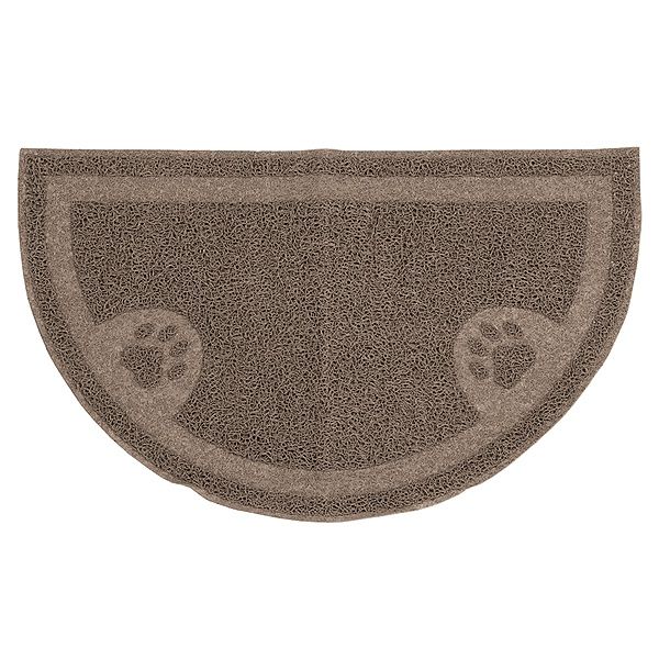 Arm &amp; Hammer Half Circle Litter Mat - 23.5 x 14 inches.