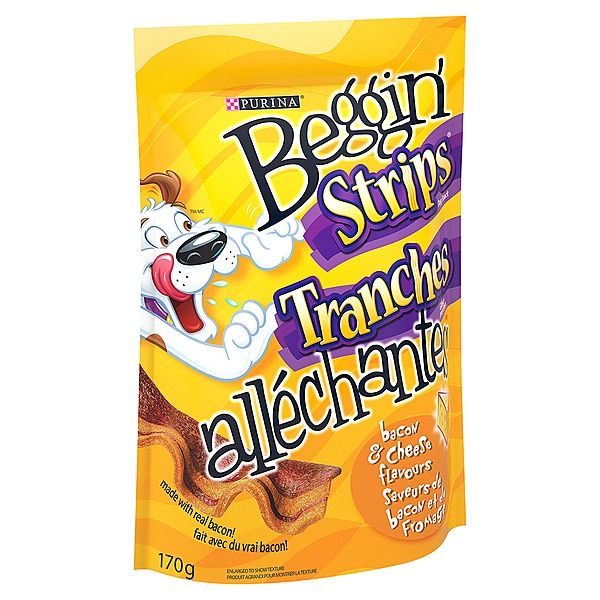 Purina Beggin Strips Bacon &amp; Cheese 170GM