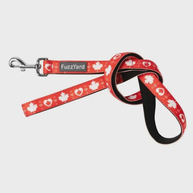 FuzzYard - Dog Lead - Maple Fair Isle - Size L