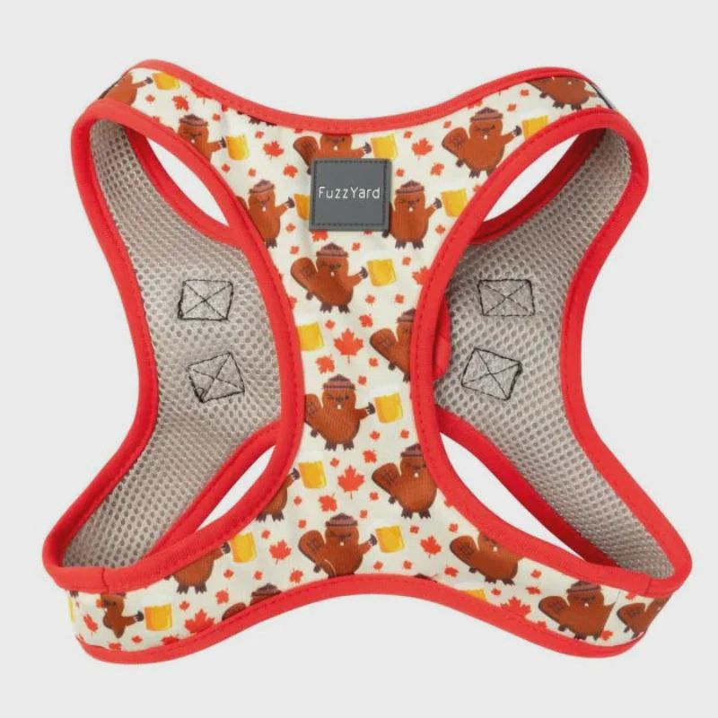 FuzzYard - Step In Harness - Beaver Brew - Size L