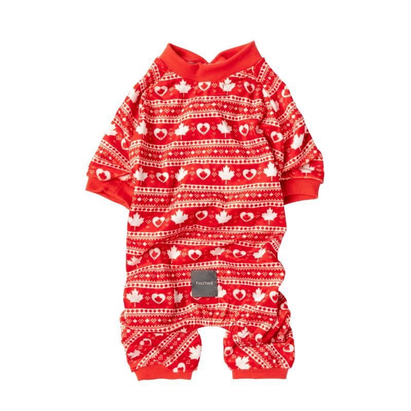 FuzzYard Pajama - Maple Fair Isle - Size 3
