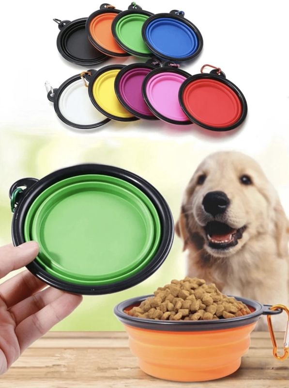 Pet Travel Foldable Bowl Portable Collapsible