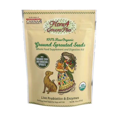 Carna4 - Flora4 Green Plus Sprouted Seed Topper- 18oz
