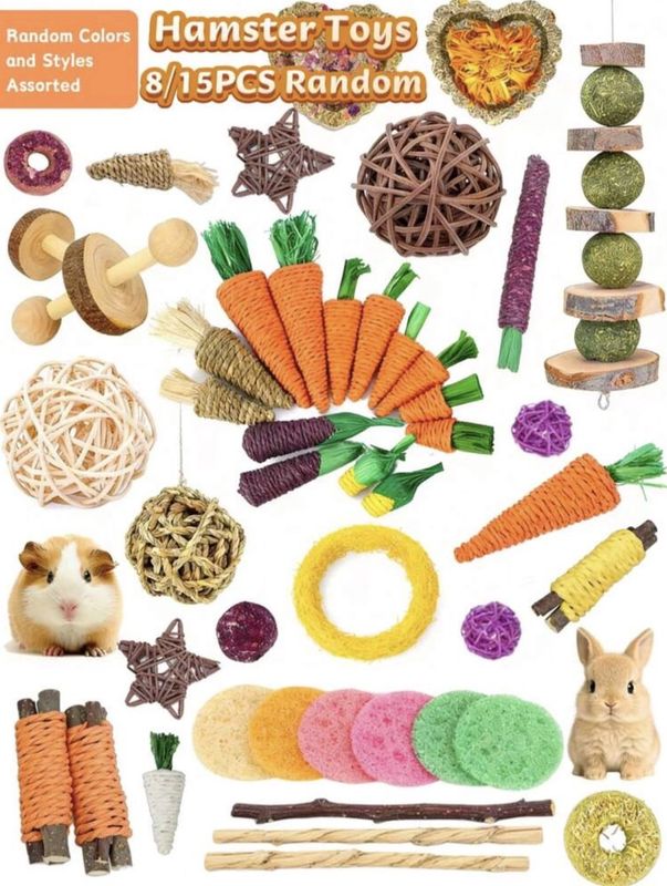 Small Animals Chew Toys Mix Big Pack