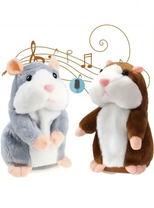 Cute Talking Hamster, Speaks Back in Cute Voice. (Battery Operated)