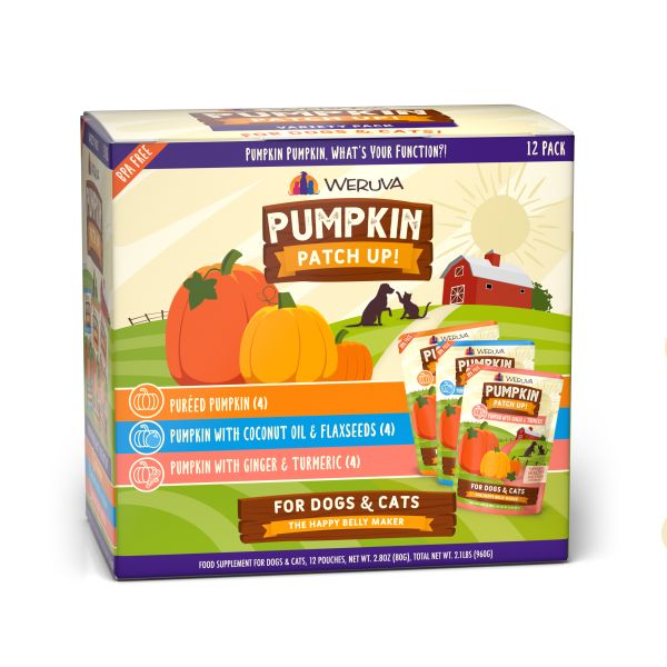 Weruva Dog/Cat Pumpkin Patch Up Pouch Variety Pack 2.8 oz