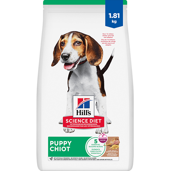 Hill's Science Diet Dog Puppy Lamb &amp; Brown Rice 4 lb