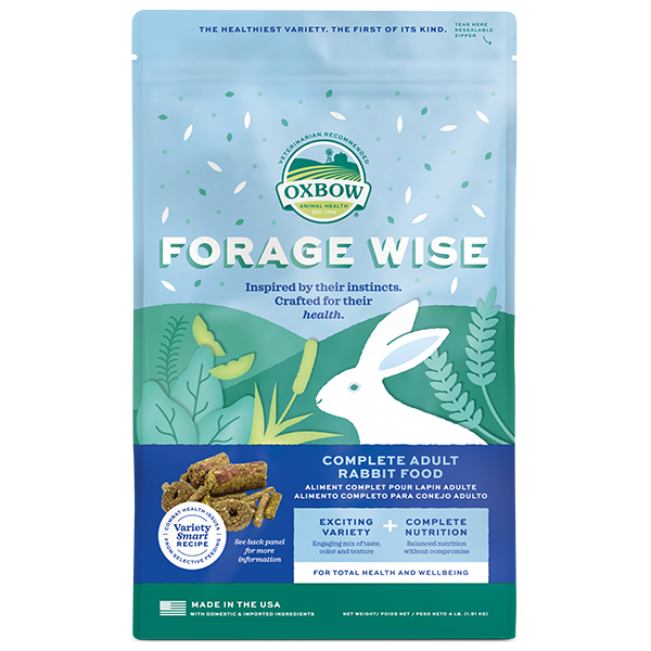 Oxbow Forage Wise Adult Rabbit Food 4 lb