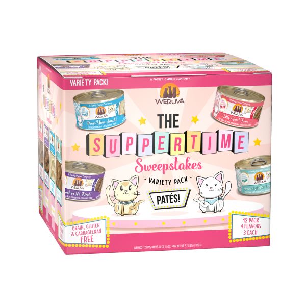 Weruva Cat The Suppertime Sweepsteaks Variety Pack 12/3oz Box
