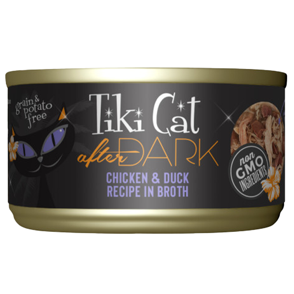 Tiki Cat After Dark GF Chicken/Duck 12/2.8 oz Case