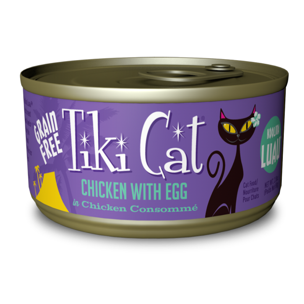 Tiki Cat Luau GF Koolina Chicken Egg 12/2.8 oz Case