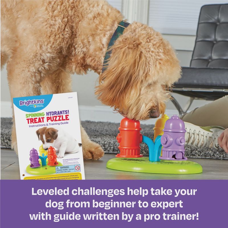 Brightkins Spinning Hydrants Treat Puzzle