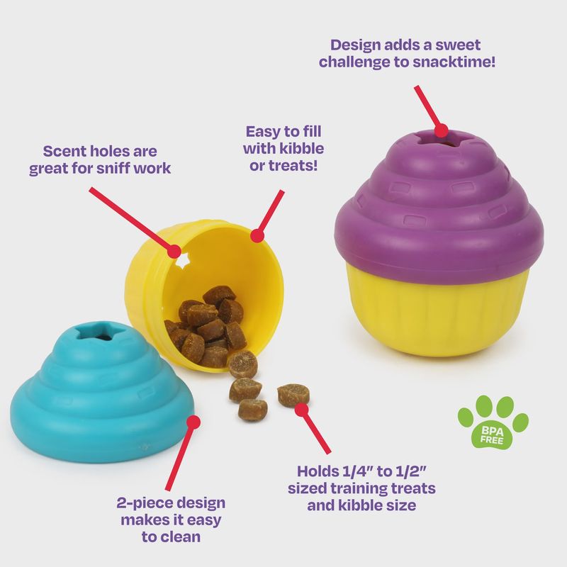 Brightkins Cupcake Treat Dispenser - Large Size