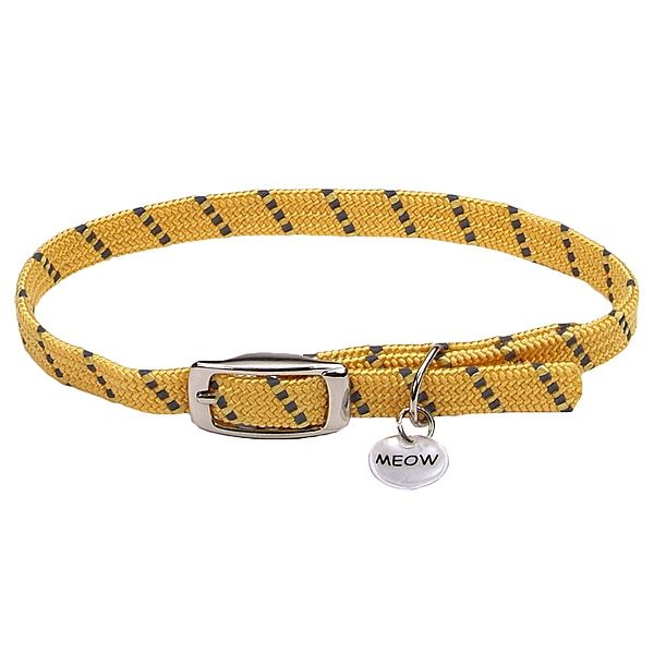 Coastal Pet - ElastaCat Reflective Safety Collar Orange 10"