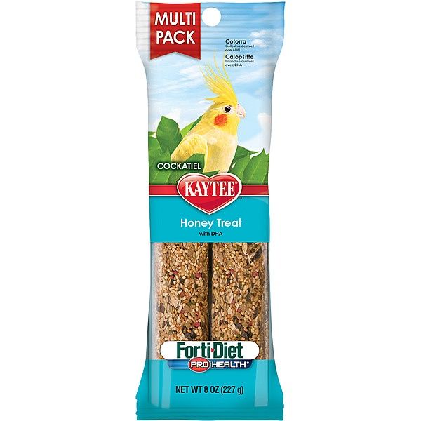 KAYTEE Forti-Diet Pro Health Cockatiels HoneyTreat Pack