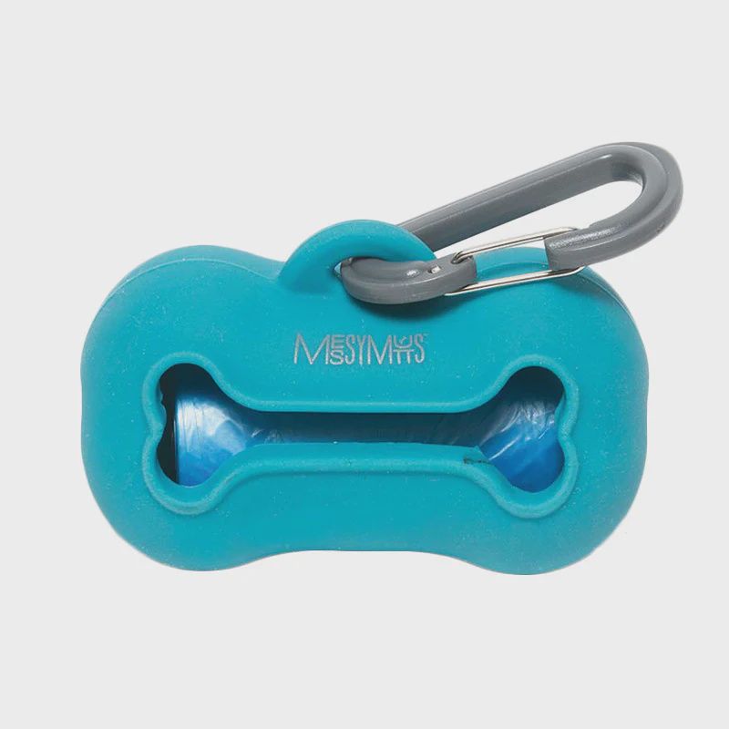 Messy Mutts - Poop Bag Dispenser - Blue
