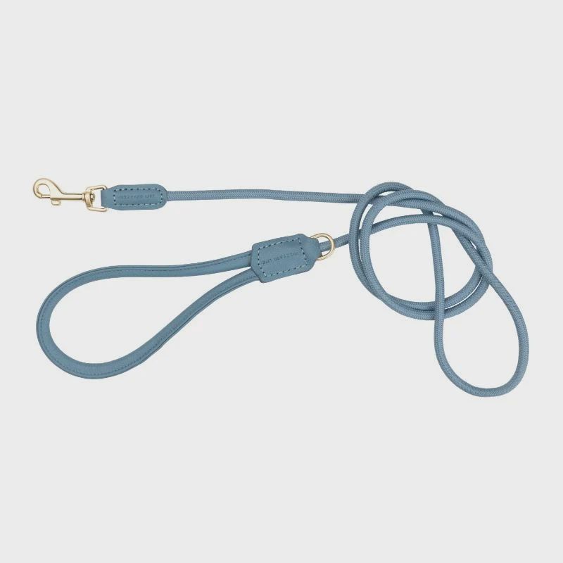 FuzzYard Life - Atelier Dog Rope Lead - French Blue - Size S