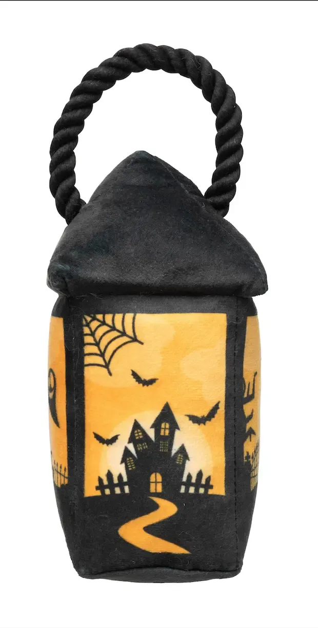 FuzzYard Halloween Light Up Lantern Dog Toy