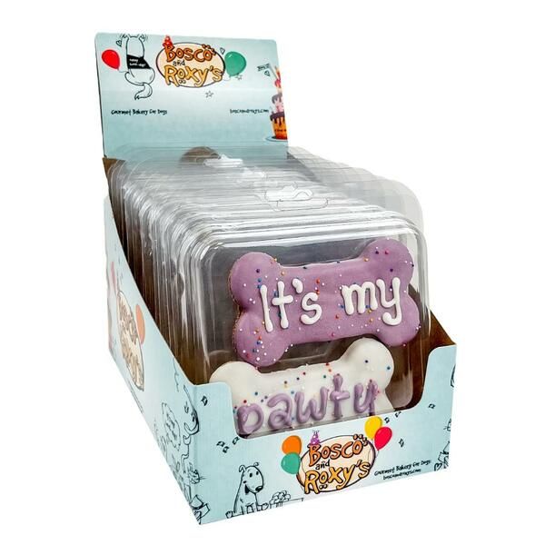 Bosco &amp; Roxy's It's my Pawty Bones Biscuits