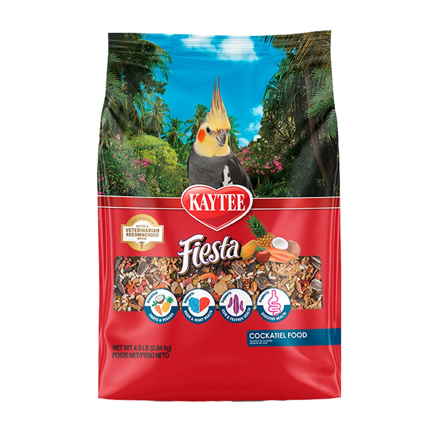 KAYTEE Fiesta Cockatiel Food 2.5LB
