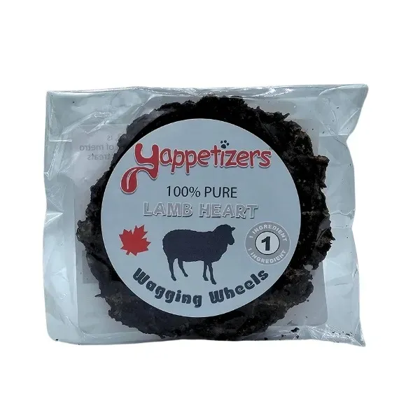 Yappetizers Wagging Wheels Lamb Heart