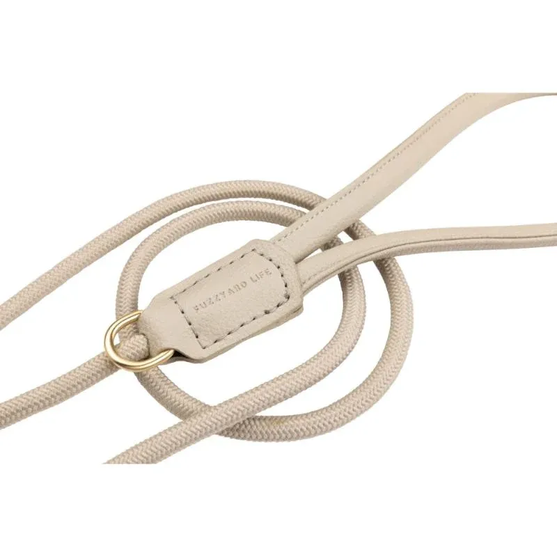 FuzzYard Life - Atelier Dog Rope Lead - Sandstone - Size S