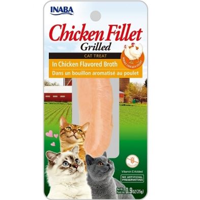 Inaba Grilled Fillet Chiken in Chicken Broth 0.9 Oz