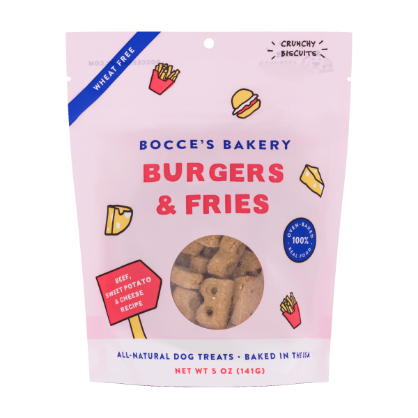 Bocce's Bakery - Crunchy Biscuits Burgers &amp; Fries - 5 oz