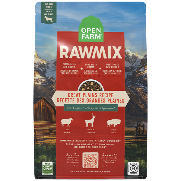 Open Farm Dog RawMix GF Great Plains - 3.5 Lb