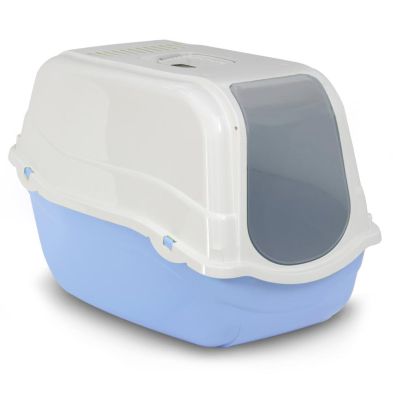 BERGAMO Litter Box Top Azure Blue 22.4"x15.3"x16"