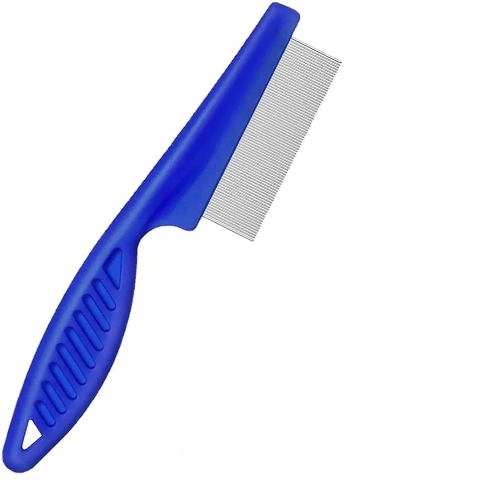 Pet Flea Comb with Stainless Steel Teeth