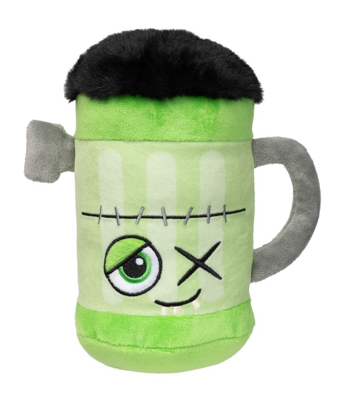 Fuzzyard - Franken-Stein Beer Halloween Dog Toy