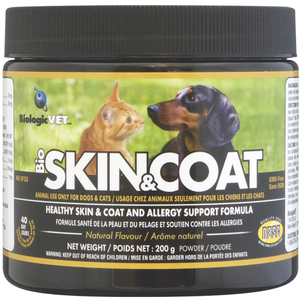 BiologicVet Skin &amp; Coat - 200 gm
