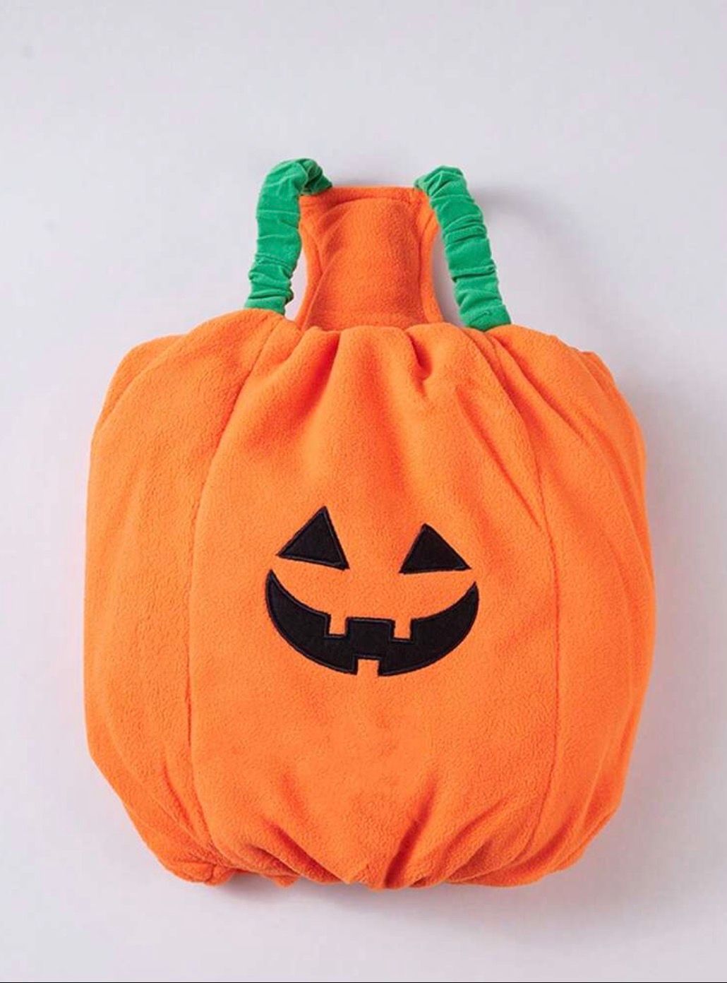 Halloween Pumpkin Vest- Orange Outfit, Size: M