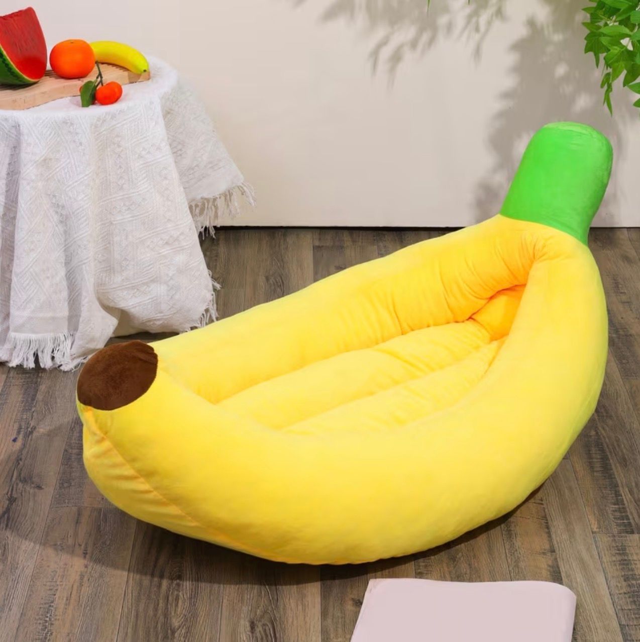 Yellow Banana Boat Bed
