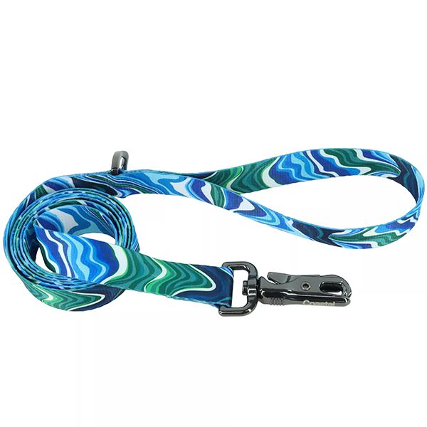 Coastal Pet Product Inspire Dog Leash Malachite Magic Sm/Med 5/8"x6'