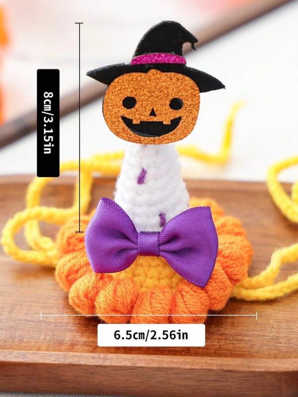 Small Crochet Halloween Witch Hat