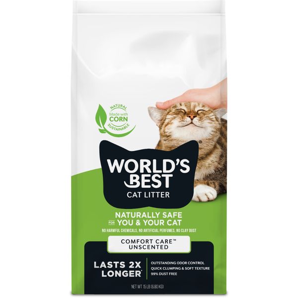 World's Best Comfort Care Clumping 15LB
