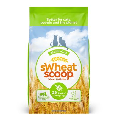 Swheat scoop Multi-Cat Litter 14lb