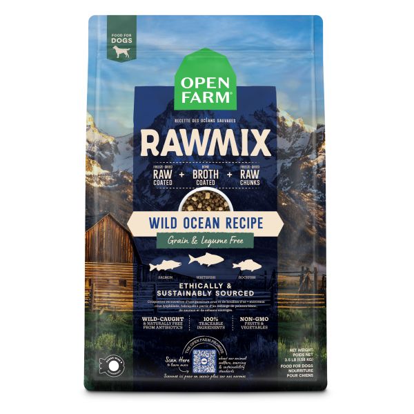 Open Farm Dog RawMix GF Wild Ocean - 3.5 lb