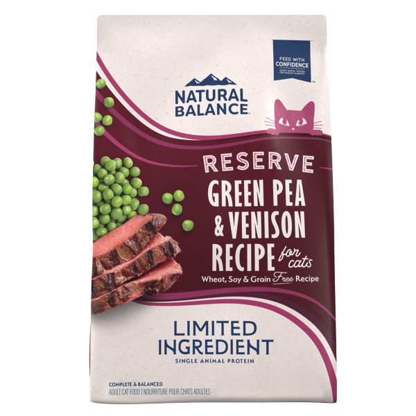 Natural Balance Cat LID Green Pea &amp; Venison 4 lb