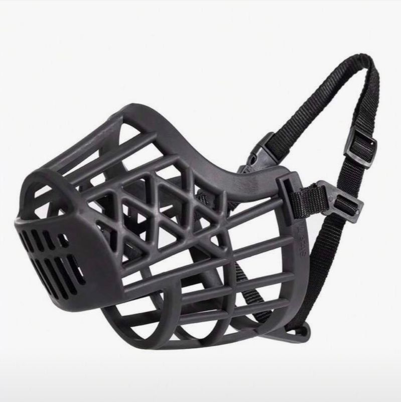 Anti Bite/Chew - Anti Bark Dog Muzzle - TPE Material Breathable &amp; Water Drinkable