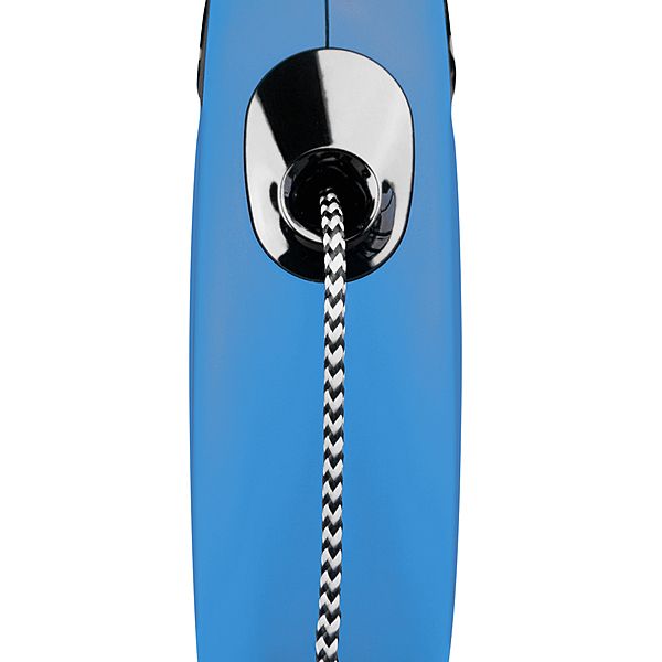 Flexi Classic Cord Retractable Leash - Medium Blue 5M