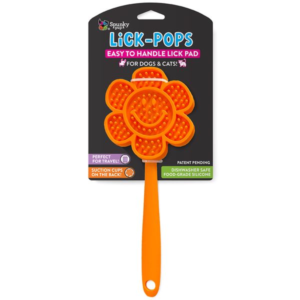 Spunky Pup LickPops Smiley Flower