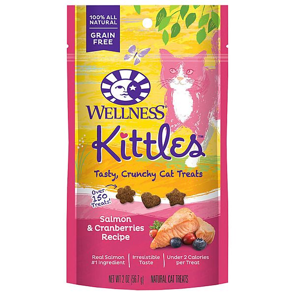 Wellness Pet Kittles Salmon &amp; Cranberries 2OZ | Cat