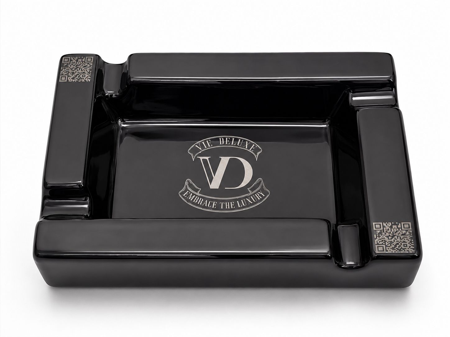 Vie Deluxe - Ceramic Ashtray (Black)