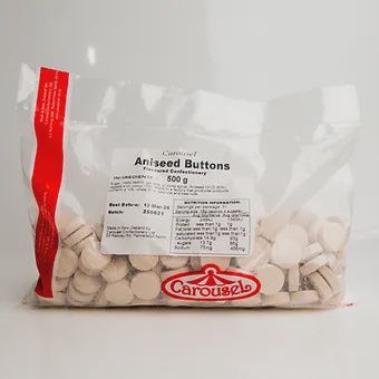 Aniseed Buttons - 500g