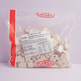 Cranberry Almond Pistachio Nougat Offcuts - 750g